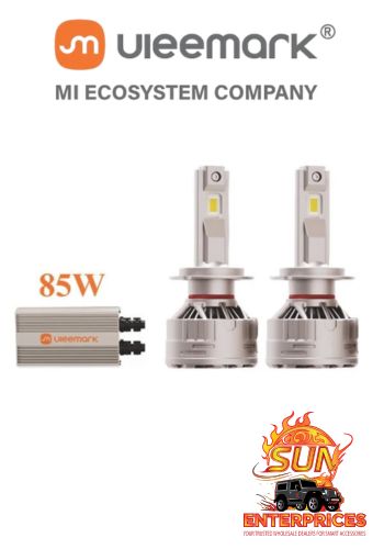 170W H4 <BR>FIRO LED HEADLIGHT BULBS<br>FOCUS BEAM 6000LM