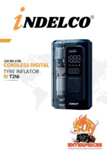 CORDLESS DIGITAL TYRE INFLATOR<br> IND-T316