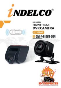 FRONT+REAR DVR CAMERA<br> IND-CM-F+R-DVR-001<br>1080p