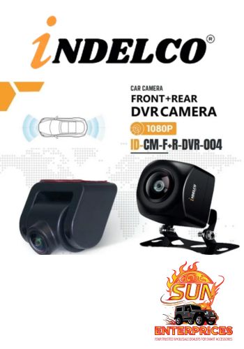 FRONT+REAR DVR CAMERA<br> IND-CM-F+R-DVR-001<br>1080p