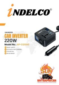 CAR INVERTER<br>MODEL NO: ID-C12020220W