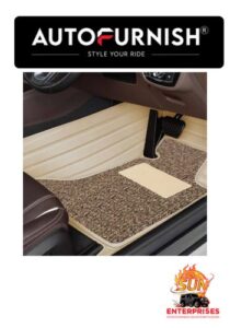 Autofurnish 11D Custom Lamination Mats with Grass (Sedan/MUV)