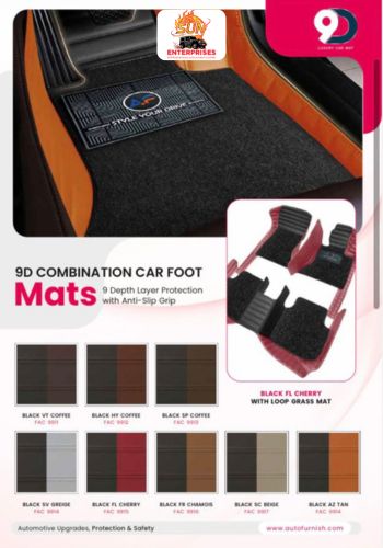 Autofurnish 7D Luxury Custom Fitted Car Mats - 3 Rows L - Image 4
