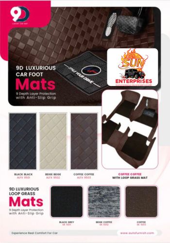 Autofurnish 7D Luxury Custom Fitted Car Mats - 3 Rows L - Image 3