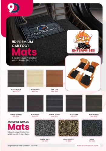 Autofurnish 7D Luxury Custom Fitted Car Mats - 3 Rows L - Image 2