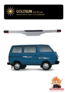 M.VAN REAR BUMPER SS DX (WITH BRAND NAME)